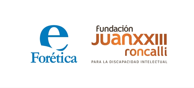 Logotipo. Forética y la Fundación Juan XXIII