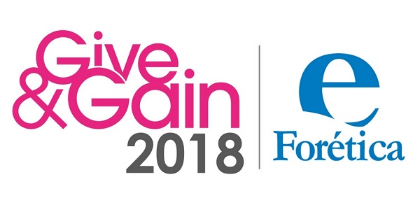 Logotipo. Give&Gain y Forética