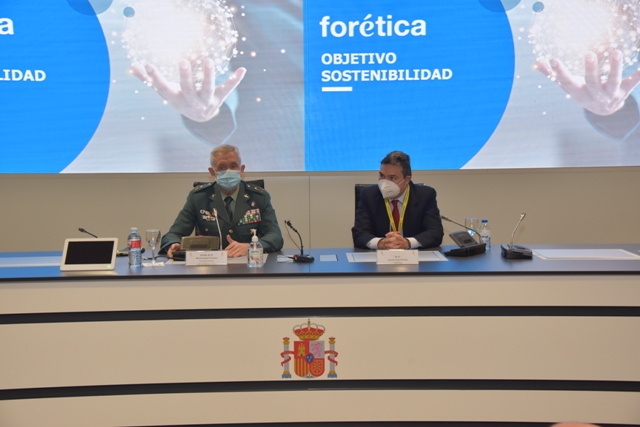 La Guardia Civil y Forética intensifican su alianza dentro del II Plan de Sostenibilidad (2012-2015)de la Institución