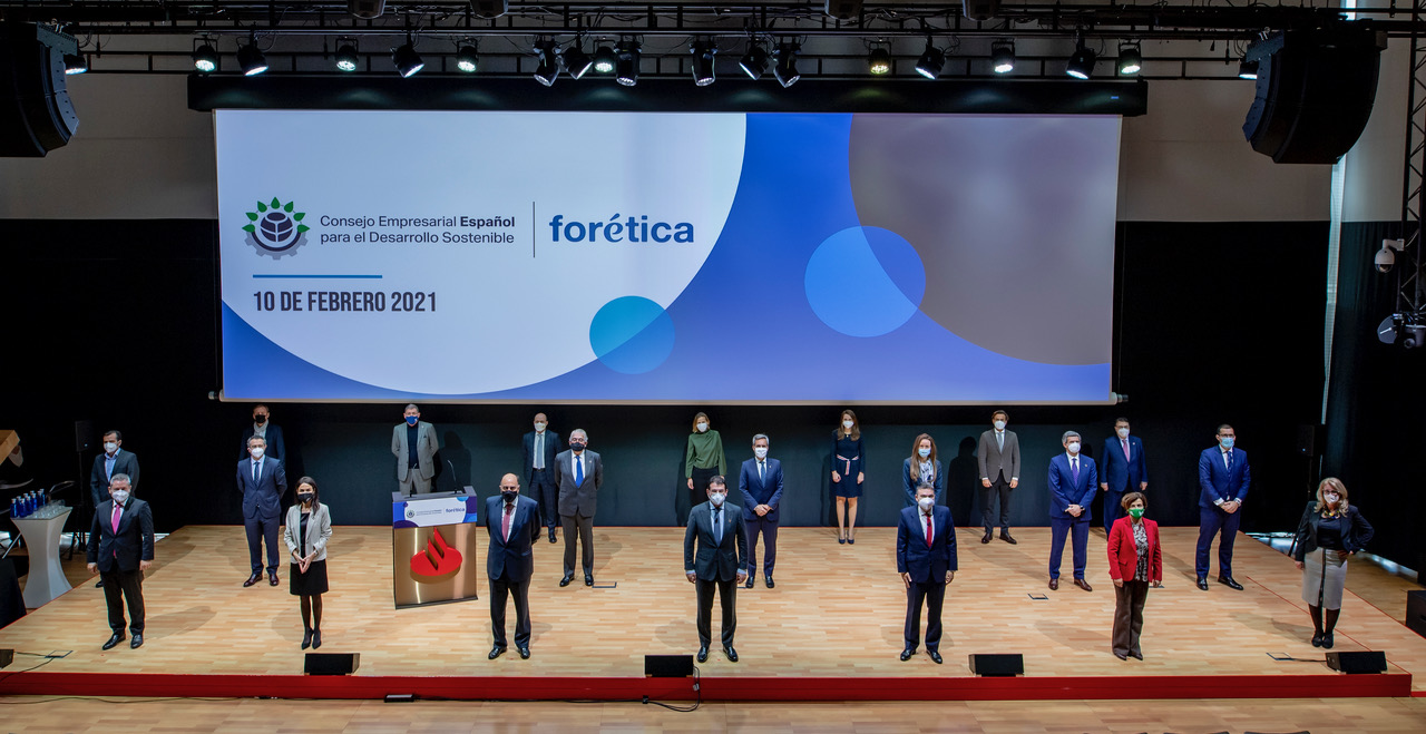 25 presidentes y CEOs de grandes empresas constituyen el Consejo Empresarial Español para el Desarrollo Sostenible