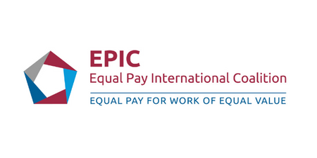 Logotype. EPIC. Equal Pay International Colition