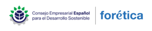 Logotipo. Forética - Consejo Empresarial Español para el Desarrollo Sostenible