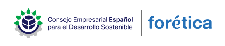 Logotipo. Forética - Consejo Empresarial Español para el Desarrollo Sostenible