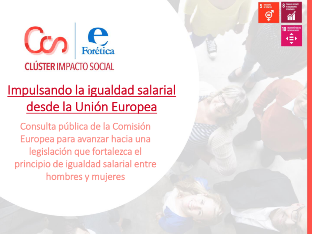 Forética. Impulsando la Igualdad Salarial desde la Unión Europea