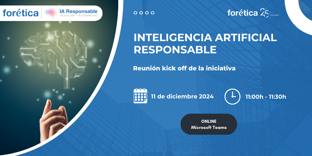 Kick off de la iniciativa Inteligencia Artificial Responsable