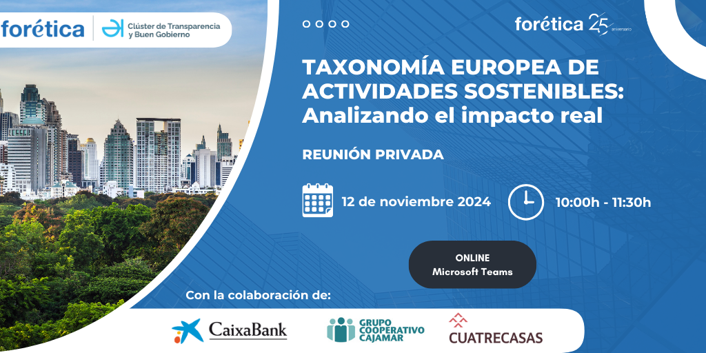 Taxonomía europea de actividades sostenibles: Analizando el impacto real