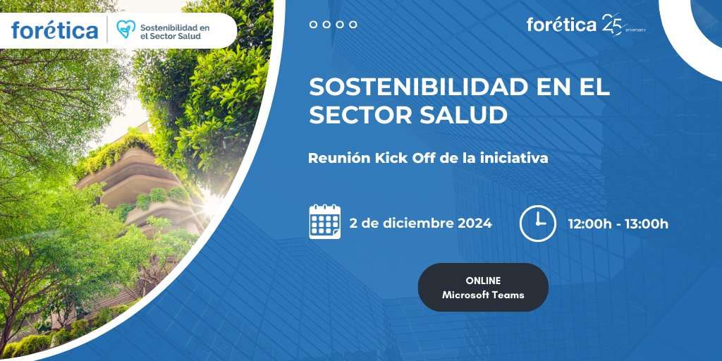 Kick off de la iniciativa “Sostenibilidad en el Sector Salud”