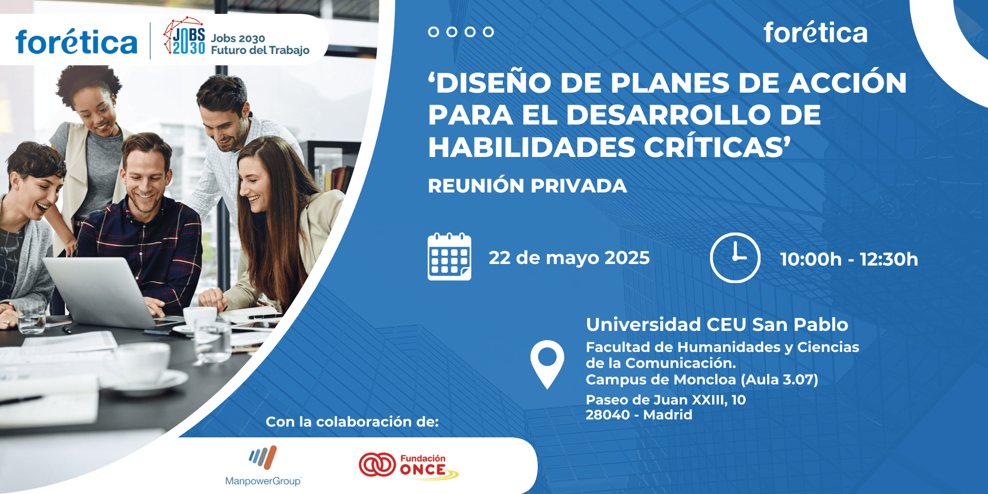 Diseño de Planes de Acción para el desarrollo de habilidades críticas