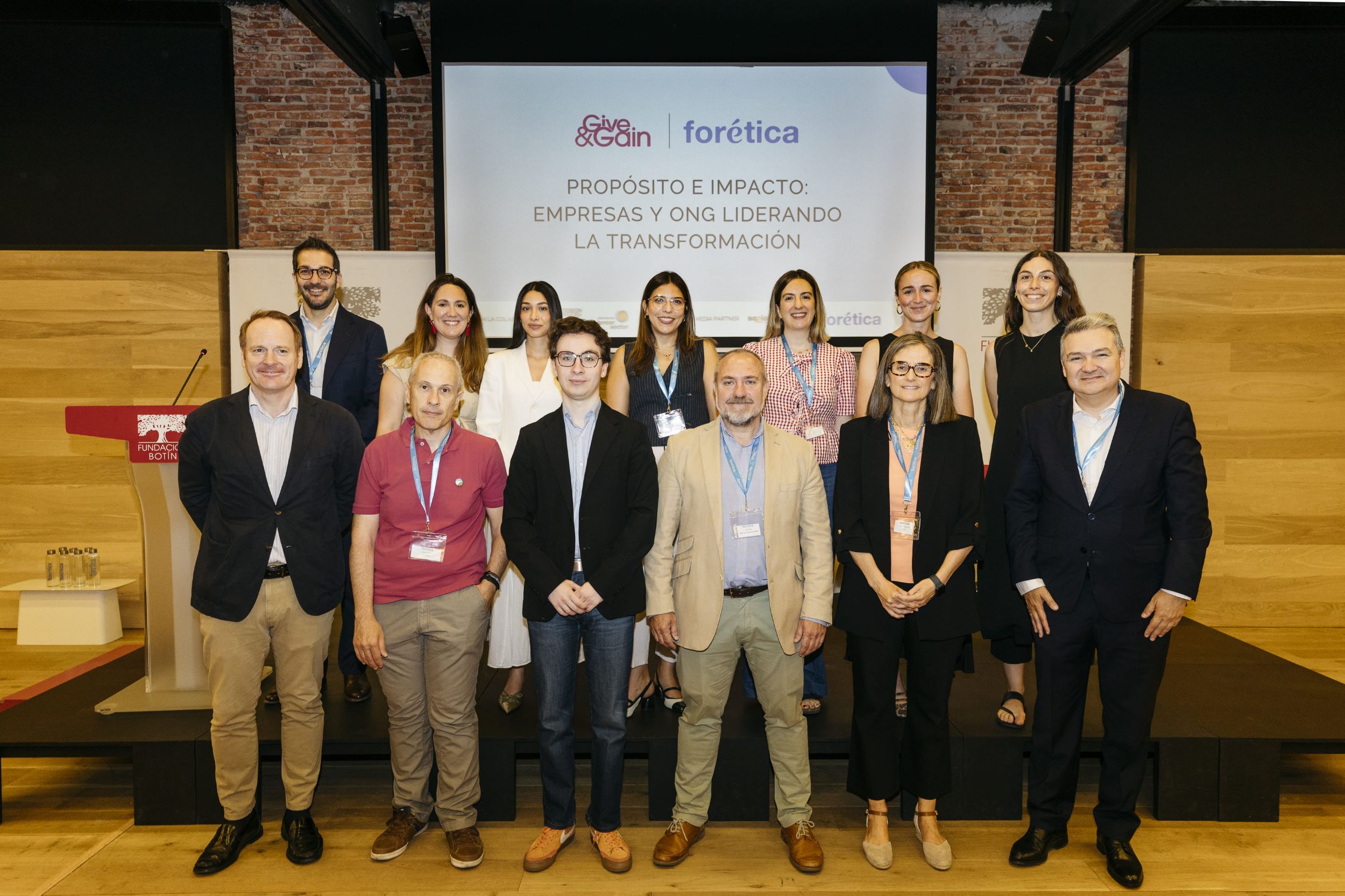 Foto institucional Give &amp; Gain