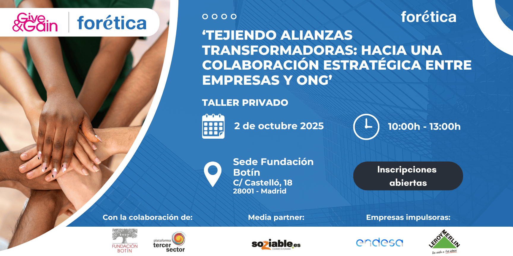 Tejiendo alianzas transformadoras: Hacia una colaboración estratégica entre empresas y ONG