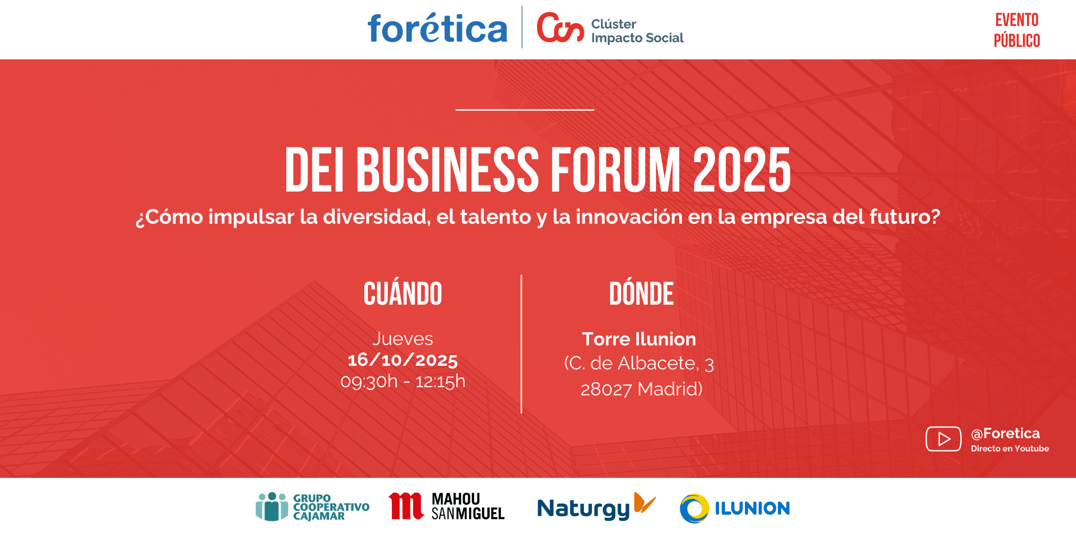 DEI Business Forum 2025: ¿Cómo impulsar la diversidad, el talento y la innovación en la empresa del futuro?