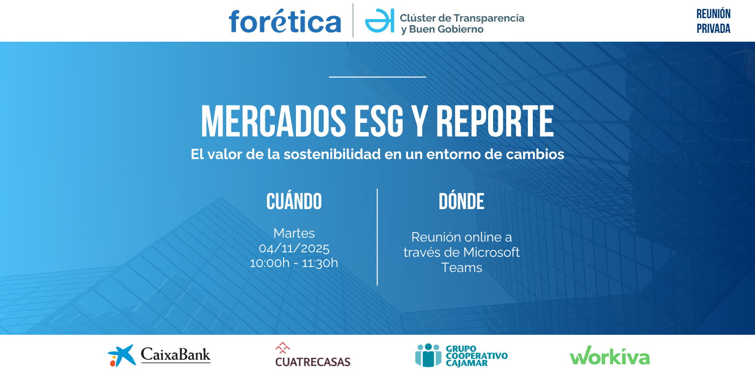 Mercados ESG y reporte