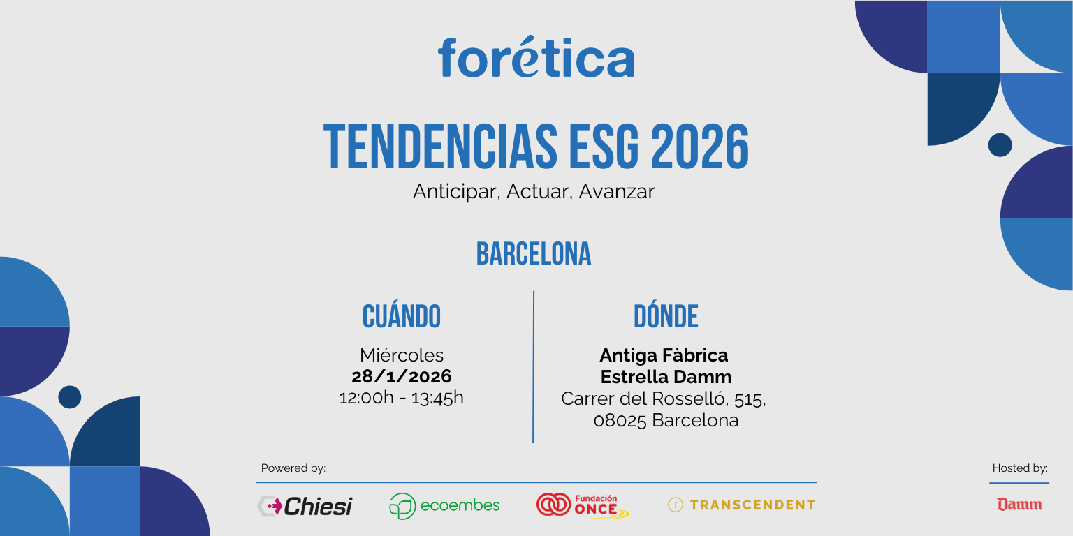 Tendencias y claves ESG 2026 – Barcelona