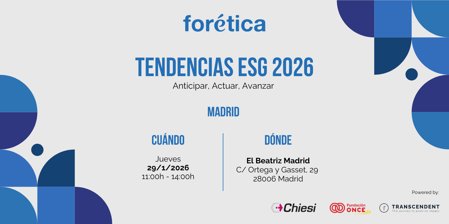 Tendencias y claves ESG 2026 – Madrid