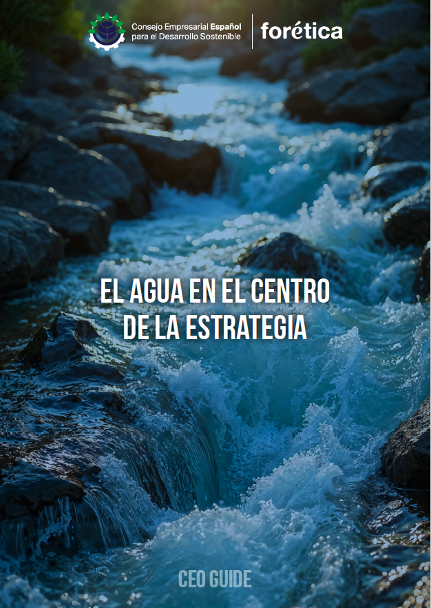 El agua en el centro de la estrategia_Forética