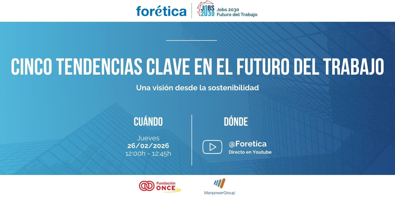 Cinco tendencias clave en el futuro de trabajo: una visión desde la sostenibilidad