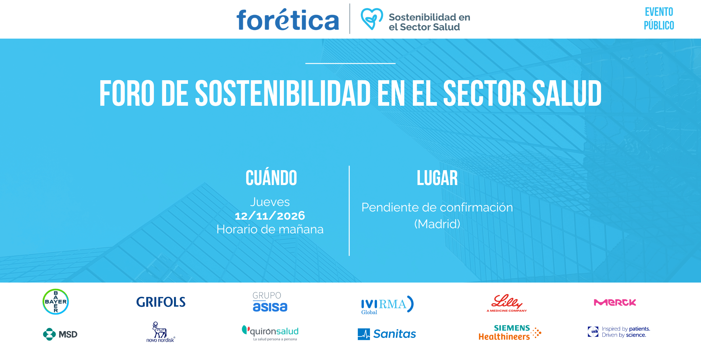 Foro de Sostenibilidad en el Sector Salud 2026