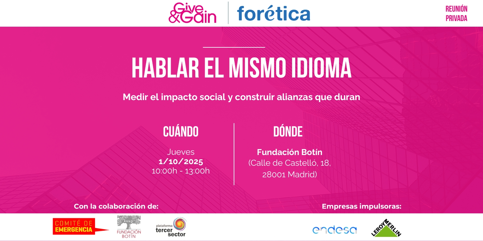 Hablar el mismo idioma: Medir el impacto social y construir alianzas que duran