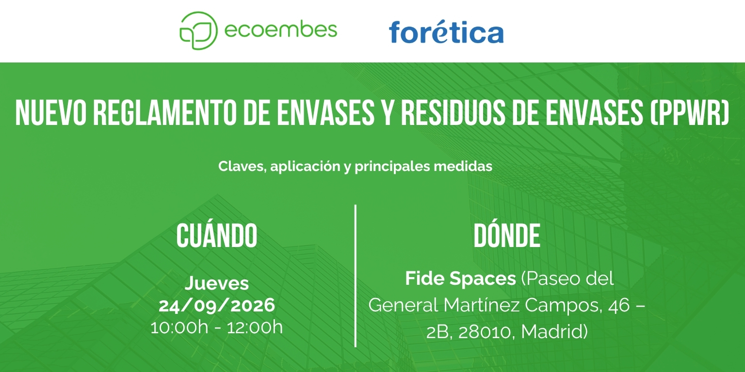 Nuevo reglamento de envases y residuos de envases (PPWR): Claves, aplicación y principales medidas